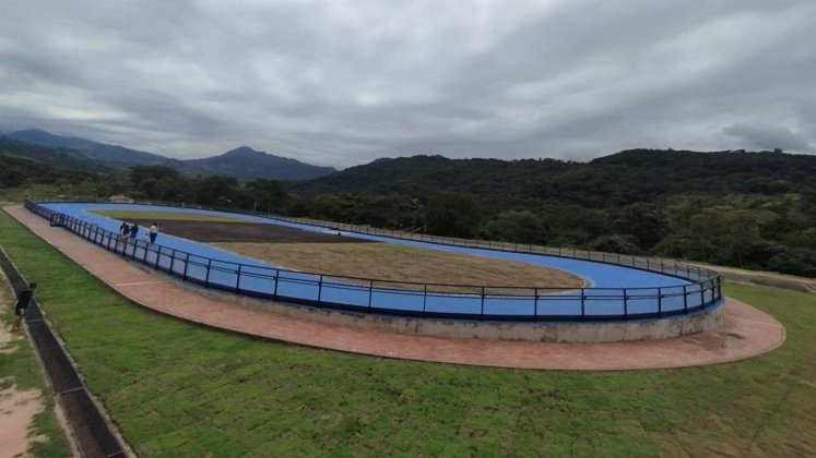 Las obras del óvalo están casi que listas. 