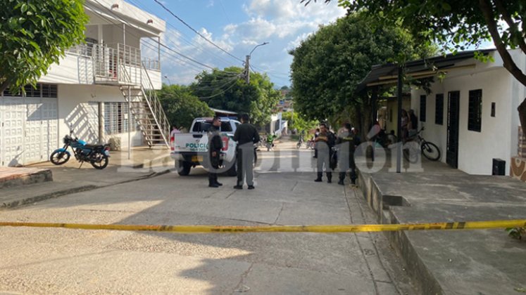 Asesinato en el barrio Nariño de Villa del Rosario