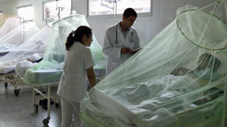 El contagio de dengue registra un repunte histórico en Colombia este año. 