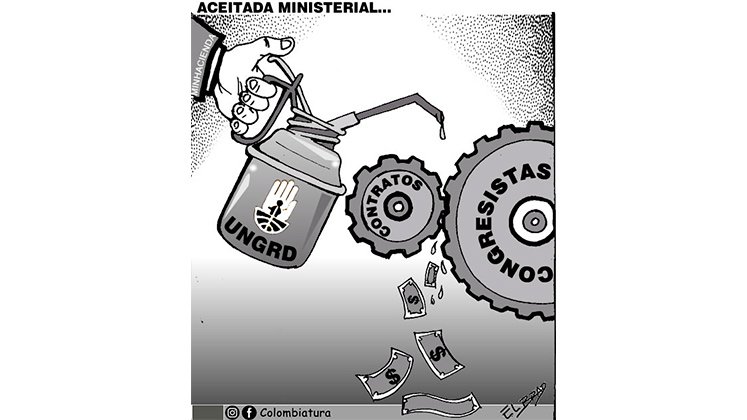 Caricatura @Colombiatura