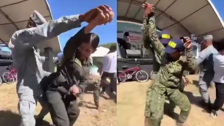 Críticas por vídeo de militares bailando