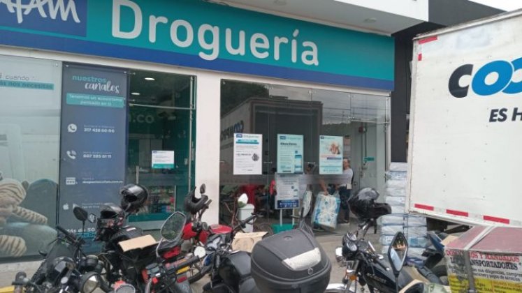 Droguería Cafam, en el barrio Los Caobos/La Opinión