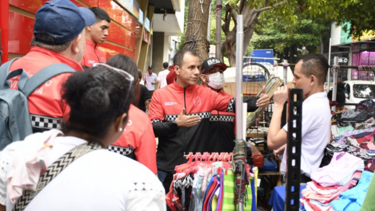 Recuperación de las calles de Cúcuta.