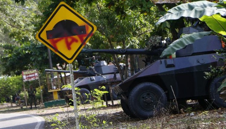 4 soldados del Ejército resultaron heridos en medio del ataque. 