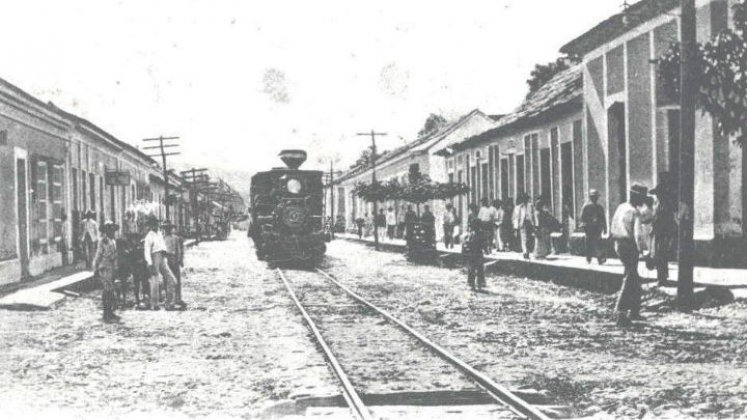 En Cúcuta, había una ruta del ferrocarril que funcionaba como transporte público municipal. / Foto: Cortesía.