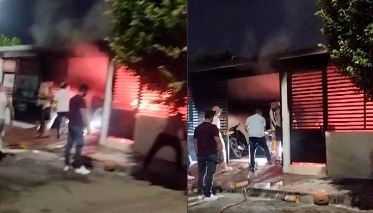 Incendio en Prados