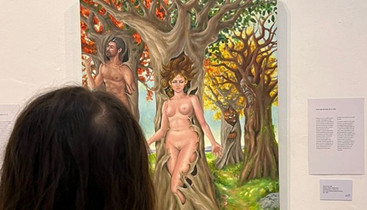 El artista de Chinácota que expone en la Quinta Teresa