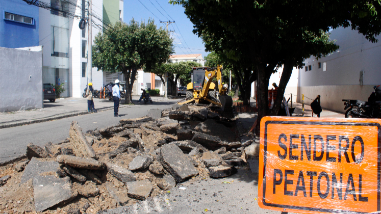 La avenida 3 entre calles 18 y 20 es uno de los sectores intervenidos.