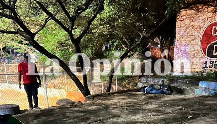 Hombre fue asesinado en el barrio Rudesindo Soto