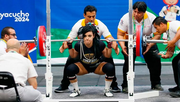 Yessika Carmona, Juegos Bolivarianos de Ayacucho. 