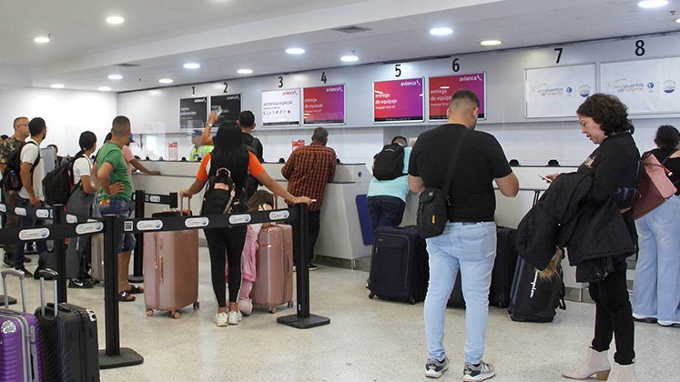 Ayer, durante el día, hubo normalidad en las operaciones del aeropuerto./ Foto: Stefany Peñaloza-La Opinión 