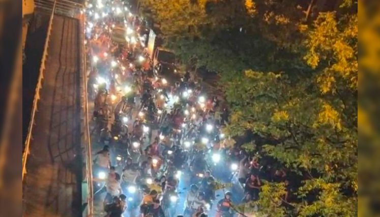 José Martín fue víctima de un disparo con arma de fuego en medio de una caravana. 