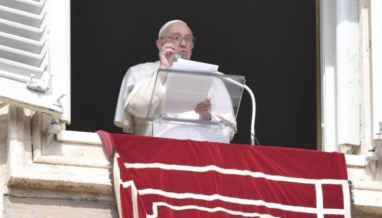 Papa Francisco en su mensaje de Navidad/Foto Colprensa
