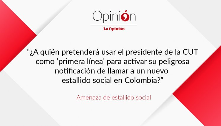 Amenaza de estallido social