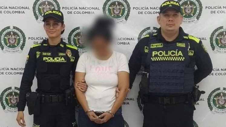 Isirley Coromoto Monsalve fue capturada por la Policía luego de un presunto intento de robo en el barrio Latino. 