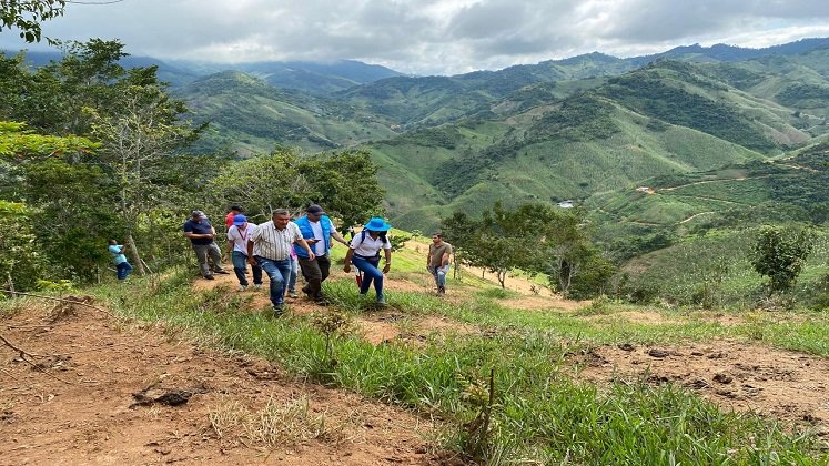 Los campesinos del municipio de Ocaña se resisten a pasar a otro ente territorial ante el traslado de las cartas catastrales./ Foto: Cortesía / La Opinión