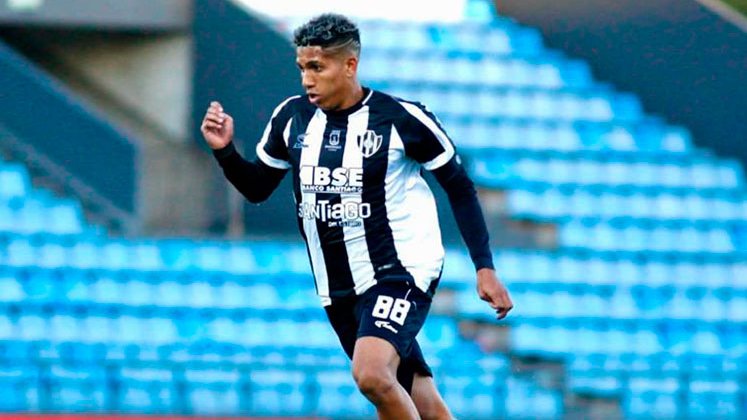 Luis Sánchez, jugador cucuteño en Central Córdoba. 