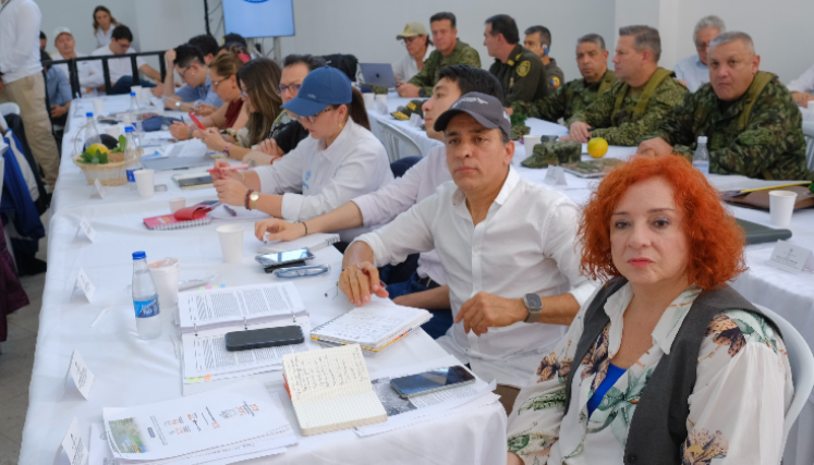 El gabinete ministerial en pleno llegó a Ocaña para expedir primeros decretos de conmoción interior por el Catatumbo. 