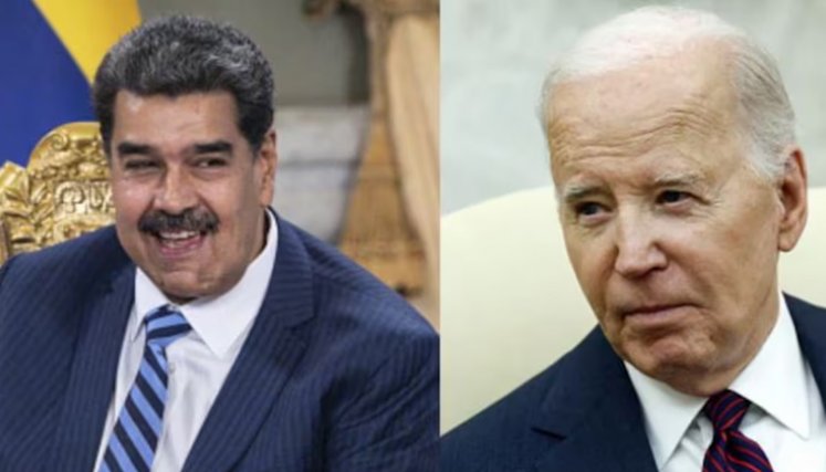 Maduro y Joe Biden