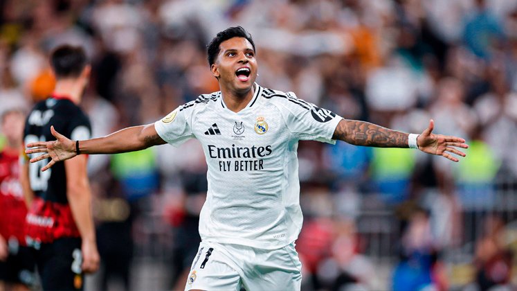 Rodrygo. Foto tomada de @realmadrid