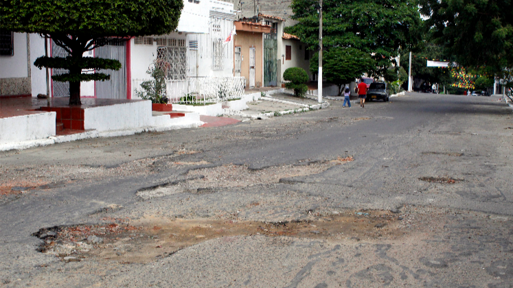 En una segunda fase de trabajo será reparada otra parte de la vía en El Contento.