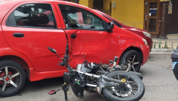 Accidentes de tránsito en Cúcuta. / Foto: Cortesía / La Opinión 