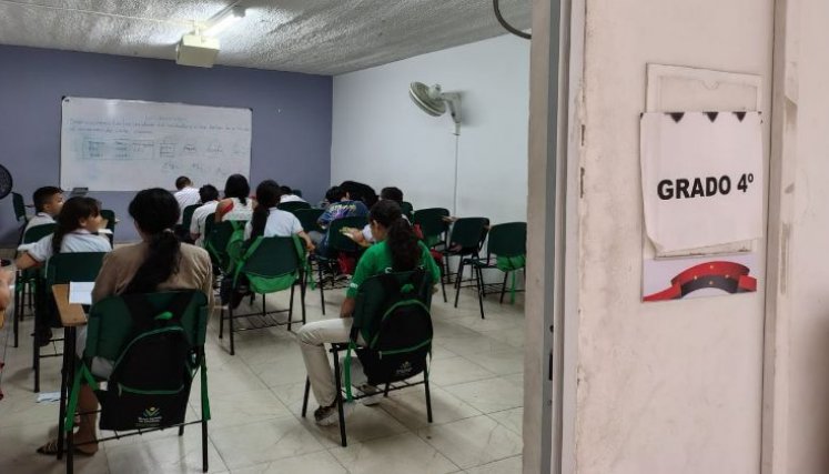 Colegio Temporal para la Paz. / Foto: Cortesía 