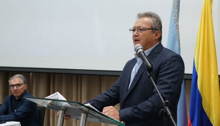 Jorge Enrique Vallejo, presidente del Organismo, fue quien hizo oficial el anuncio. / Foto: Cortesía.