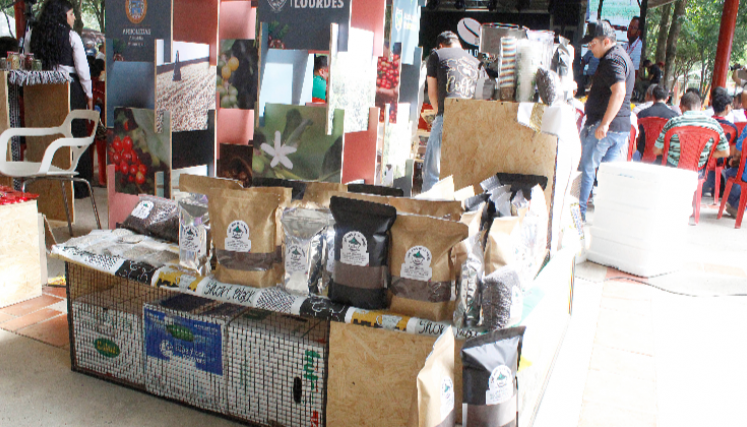 Feria del café en el Ecoparque.