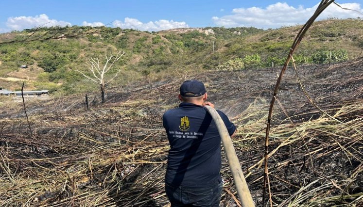 En Ocaña se adoptan medidas para controlar los incendios forestales.