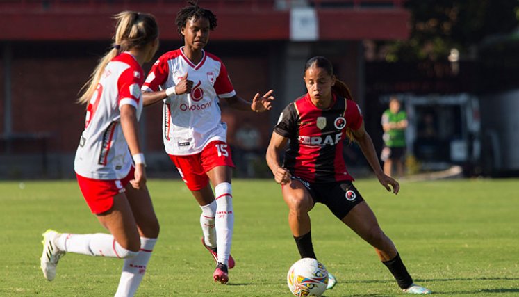 Karla Torres, Santa Fe vs. Cúcuta 2024.