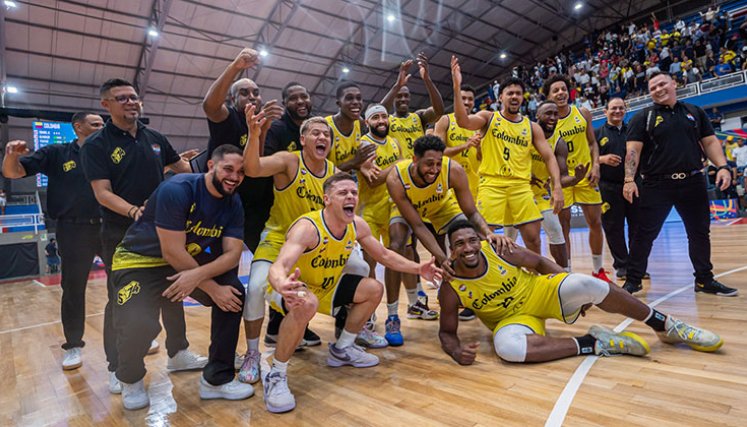 Selección Colombia de baloncesto, 2025. 