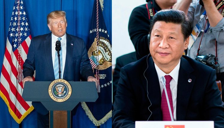 Trump y Xi Jinping