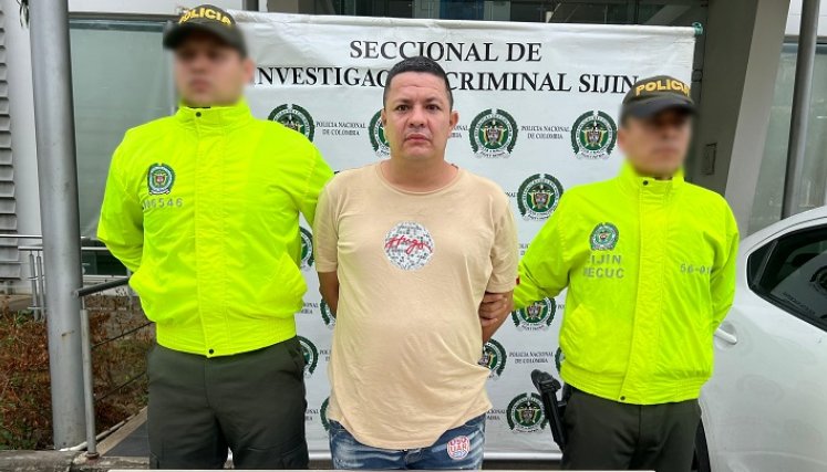 Ramón Flórez fue capturado en el sector Corral de Piedra de Cúcuta.