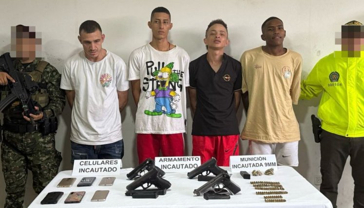 Cayeron cuatro hombres que habrían sido contratados para asesinar en Tibú