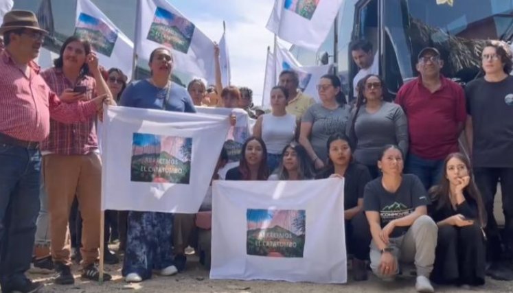 Organizadores de las caravanas que parten hoy hacia El Tarra/Foto cortesía