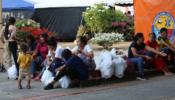 El número de personas confinadas en el Catatumbo asciende 32.000/Foto Carlos Ramírez/La Opinión