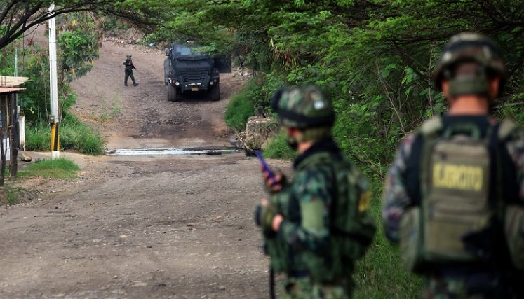 En la vía Urimaco se presentó el último artefacto explosivo. 