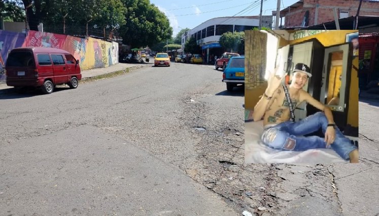 En la calle 8 entre avenidas 5 y 4 del barrio Doña Nidia fue asesinado Fichi.