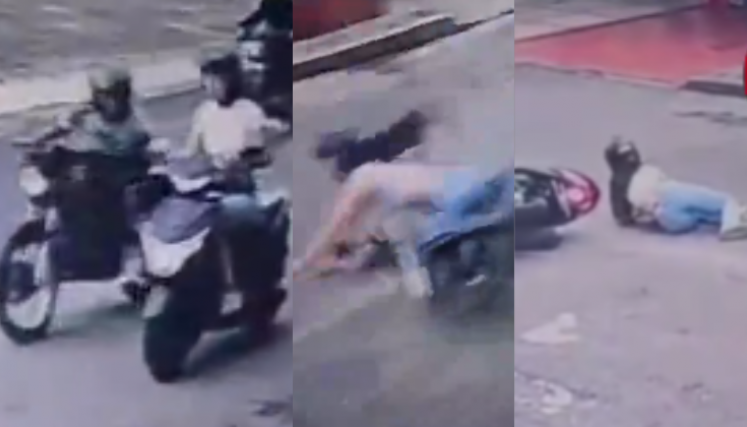 Robo violento en Bucaramanga