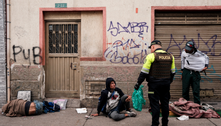 Explosión en barrio San Bernardo de Bogotá