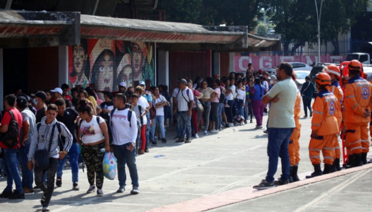 Atención a desplazados del Catatumbo.