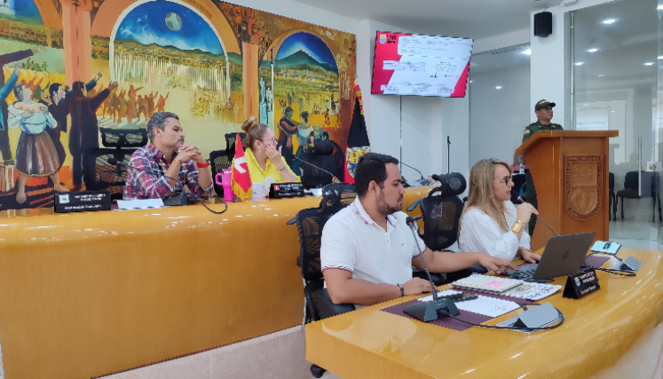 Control político en el Concejo de Cúcuta.