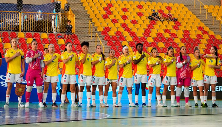Selección Colombia femenina de futsal. 
