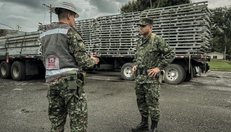Ejército reconstruirá puente en El Plateado
