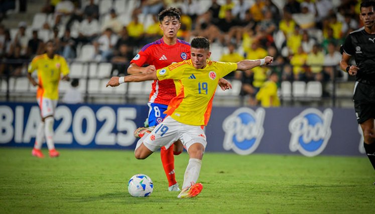 Sudamericano Sub-17, Colombia vs. Chile. 