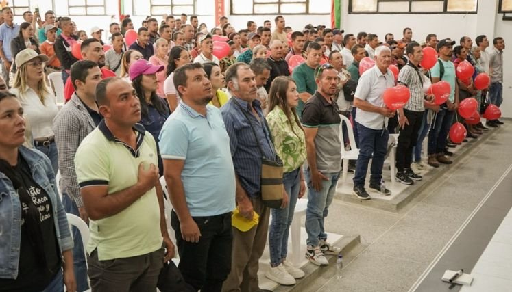 El plan Catatumbo se pone en marcha con la formalización de la propiedad campesina.