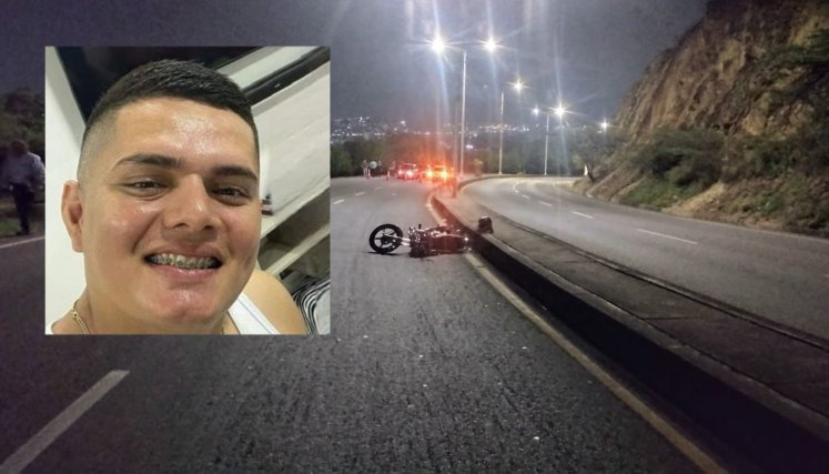 Habría perdido el control de su motocicleta y chocó contra un separador, en Cúcuta