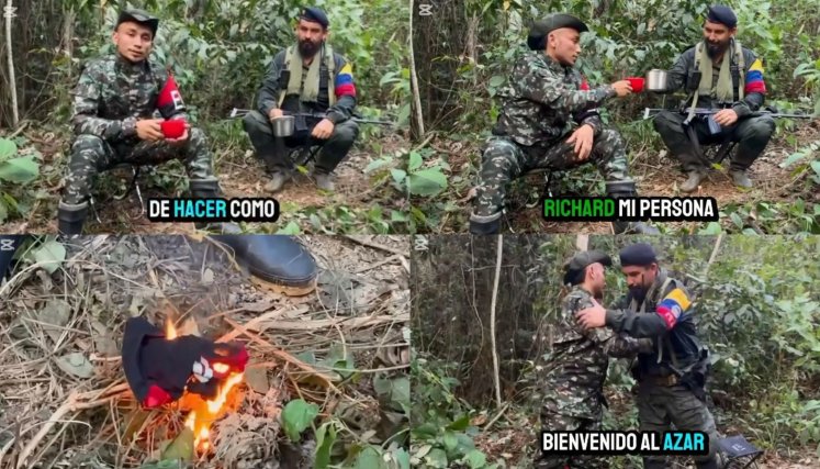 Video de entrega de un 'eleno' a la disidencia de las farc: ¿estrategia o realidad?
