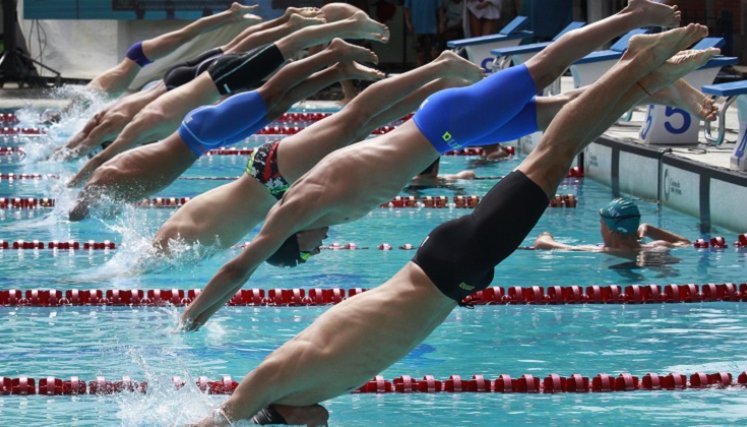 Más de seiscientos nadadores compiten en el torneo Aquaman.